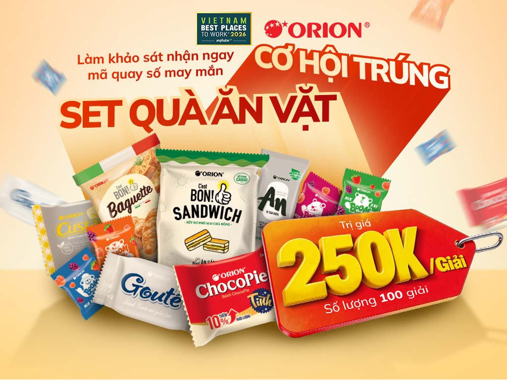  Set quà ăn vặt trị giá 250.000 VNĐ/set